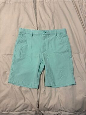 Vineyard Vines Kids Mint Green Flat Front Shorts